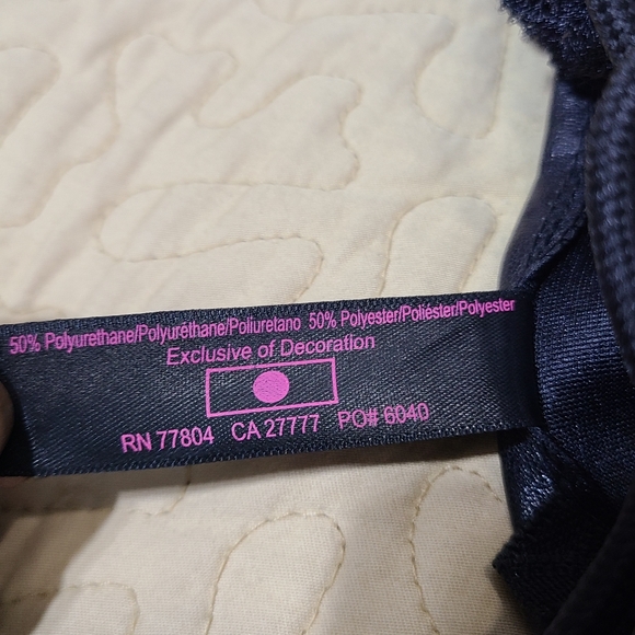 Dreamgirl faux leather venice lace corset size 34 - Picture 9 of 13